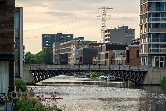 Niederlande, Amsterdam - IJburg, im Zuge des Wohnungsbauprogramm VINEX neu entstandener Stadtteil im Osten der Stadt dem Meer abgetrotzt