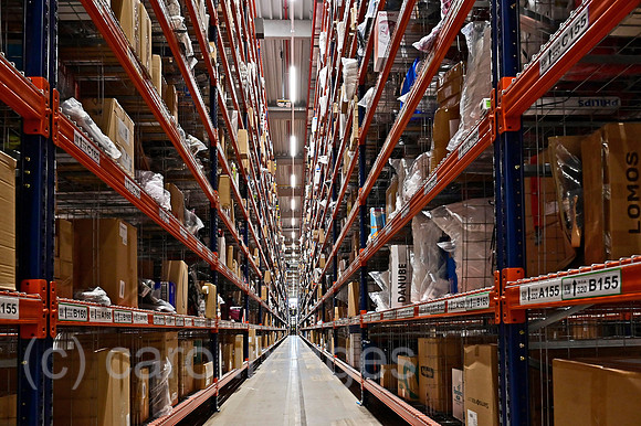 Deutschland, Nordrhein-Westfalen-Amazon Logistikzentrum in Rheinberg