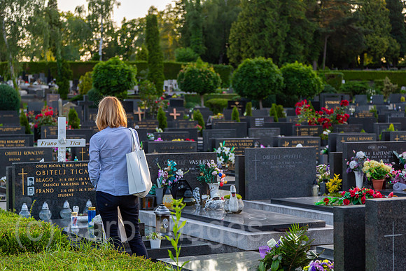 Kroatien, Zagreb - multikonfessioneller Zentralfriedhof Mirogoj, angelegt 1876-1929