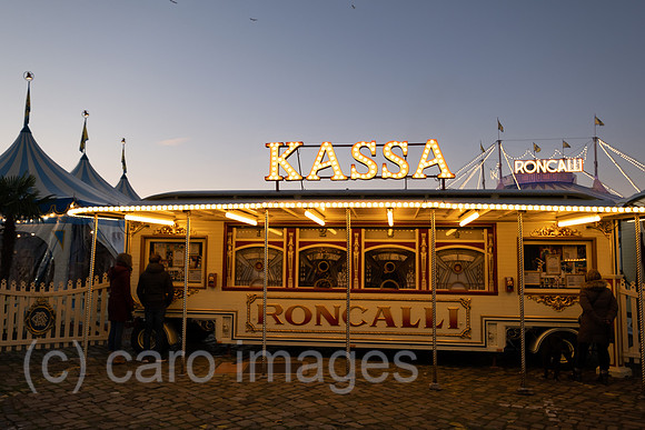 Deutschland, Bremen - Circus Roncalli waehrend einer Vorstellung