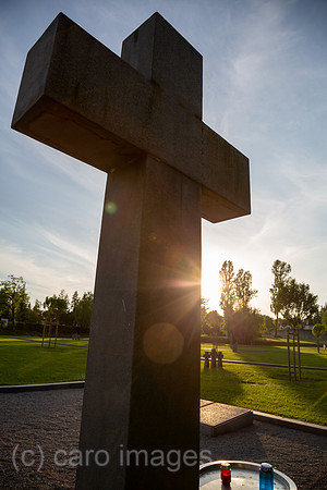 Kroatien, Zagreb - Graeber deutscher Wehrmachtssoldaten (4000 insgesamt) auf multikonfessionellem Zentralfriedhof Mirogoj