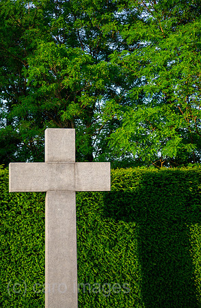 Kroatien, Zagreb - Graeber deutscher Wehrmachtssoldaten (4000 insgesamt) auf multikonfessionellem Zentralfriedhof Mirogoj