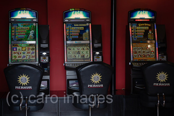 Kroatien, Zagreb - Spielautomaten