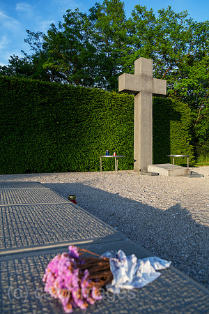 Kroatien, Zagreb - Graeber deutscher Wehrmachtssoldaten (4000 insgesamt) auf multikonfessionellem Zentralfriedhof Mirogoj