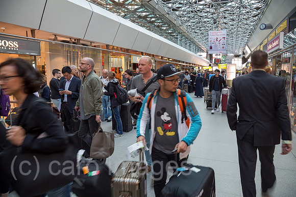Berlin, Deutschland - Innenraum Flughafen Berlin Tegel