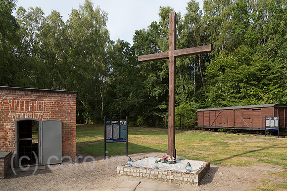 Polen, Pommern, KZ-Gedenkstaette Museum Stutthof