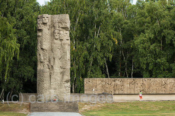 Polen, Pommern, KZ-Gedenkstaette Museum Stutthof