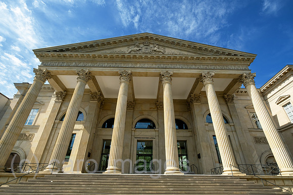 Deutschland, Hannover - Niedersaechsischer Landtag, Haupteingang