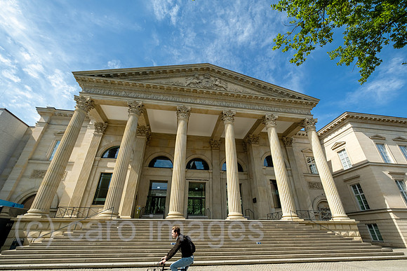 Deutschland, Hannover - Niedersaechsischer Landtag, Haupteingang