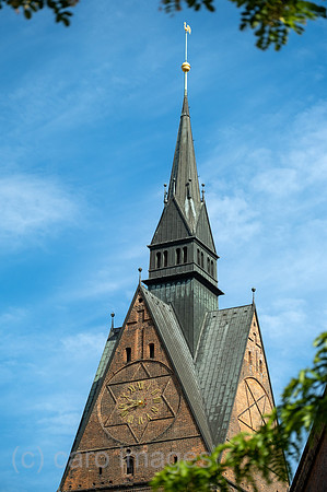 Deutschland, Hannover - Turm der Marktkirche St. Georgii et Jacobi, Wahrzeichen Hannovers Am Markte