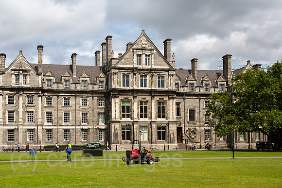 Republik Irland, Dublin - Trinity College 1592, auf dem Campus