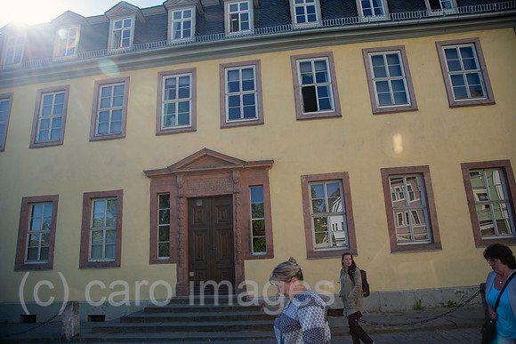 Deutschland, Weimar - Goethe Nationalmuseum, Goethes Wohnhaus und staendige Ausstellung LEBENSFLUTEN - TATENSTURM in der Altstadt
