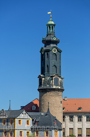 Deutschland, Weimar - Der Turm des Weimarer Stadtschlosses