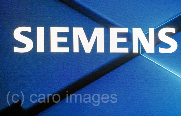 Deutschland, Hannover - Hannover-Messe, Siemens-Logo