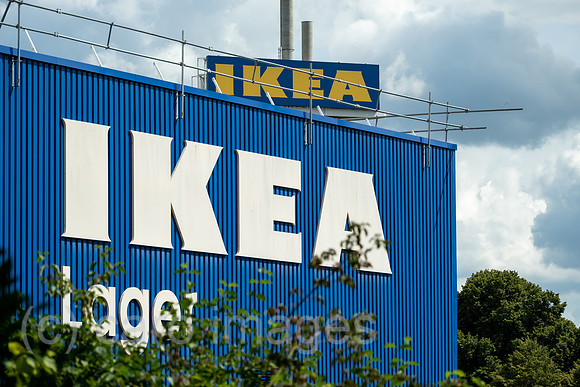 Deutschland, Stuhr - Ikea-Lager im Umland von Bremen