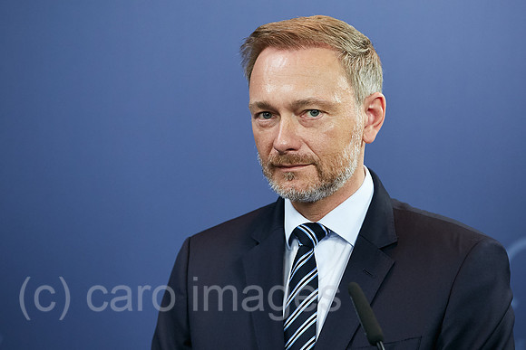 Berlin, Deutschland - Bundesfinanzminister Christian Lindner.
