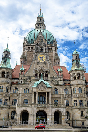 Deutschland, Hannover - Neues Rathaus der Landeshauptstadt Hannover, erbaut 1901-1913