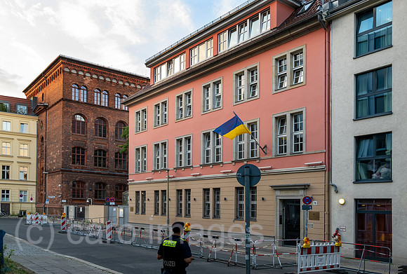 Deutschland, Berlin - Botschaft der Ukraine in der Bundesrepublik Deutschland in Mitte