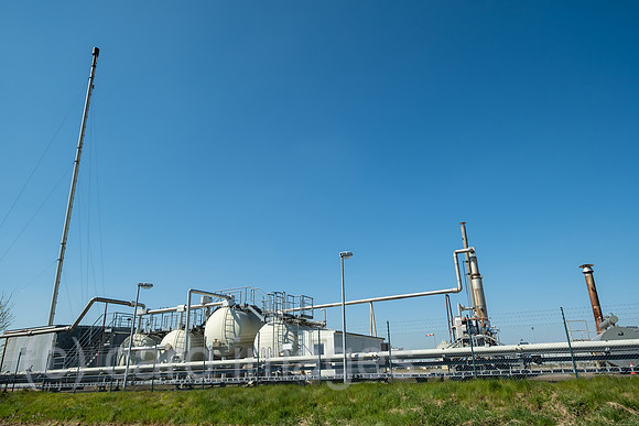 Deutschland, Staffhorst - Foerderbetrieb Gas Nord von Wintershall Dea Deutschland GmbH, Erdgasfoerderung