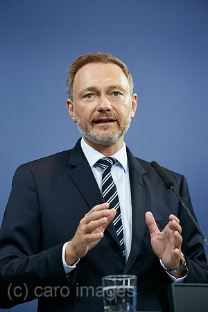 Berlin, Deutschland - Bundesfinanzminister Christian Lindner.