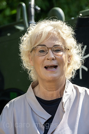 Deutschland, Warendorf - Christine Lambrecht, Bundesministerin der Verteidigung (SPD) beim Tag der Bundeswehr