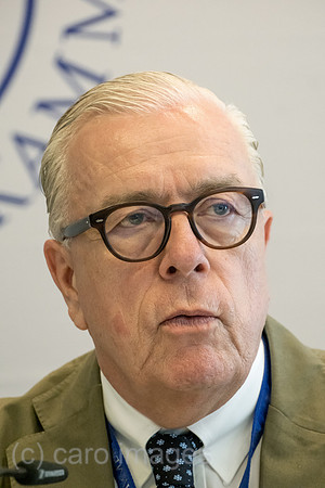 Deutschland, Bremen - Klaus Reinhardt, Praesident der Bundesaerztekammer, PK beim Deutschen Aerztetag (jaehrliche Hauptversammlung des Parlaments der Aerzteschaft)