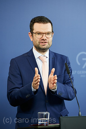 Berlin, Deutschland - Bundesjustizminister Marco Buschmann.