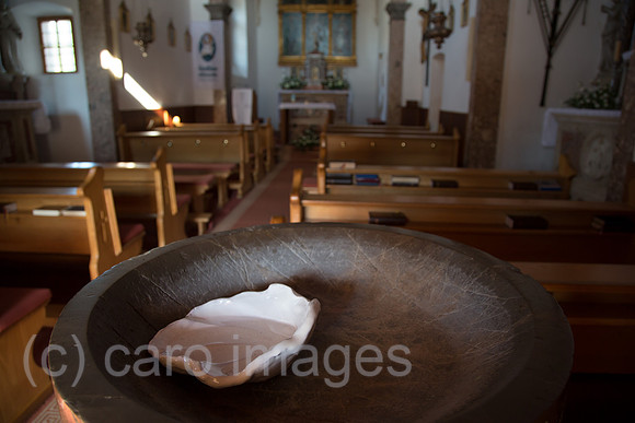 Kroatien, Porat (Insel Krk) - Klosterkirche in dem ueber 500 Jahre alten Kloster Porat auf der Insel Krk