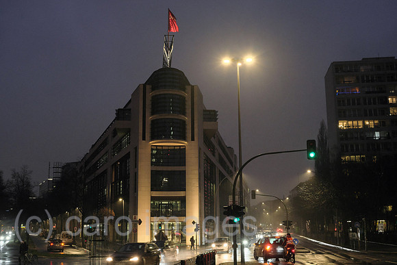 Deutschland, Berlin - Willy-Brandt-Haus, Bundeszentrale der Sozialdemokratischen Partei Deutschlands (SPD)