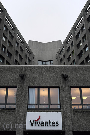 Deutschland, Berlin - Haupteingang, Vivantes Klinikum Am Urban im Stadtteil Kreuzberg.