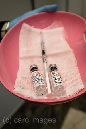Deutschland, Bremen - neuer COVID-19-Impfstoff Nuvaxovid der Firma Novavax