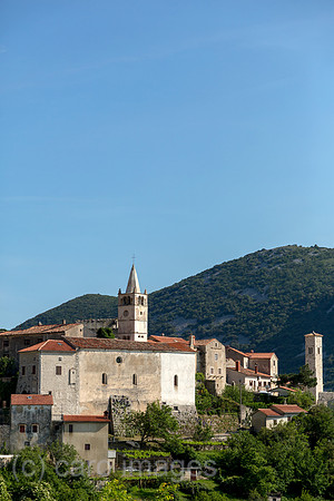 Kroatien, Plomin - Das mittelalterliche Plomin an der Stelle einer illyrisch-liburnischen Siedlung und des roemischen Flanona