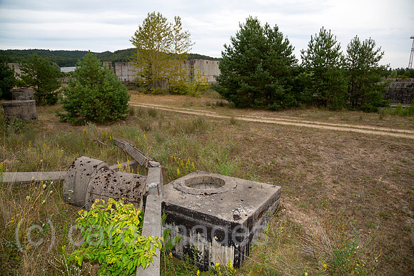 Polen, Pommern - Bauruine des Atomkraftwerk Zarnowiec