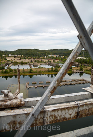 Polen, Pommern - Bauruine des Atomkraftwerk Zarnowiec