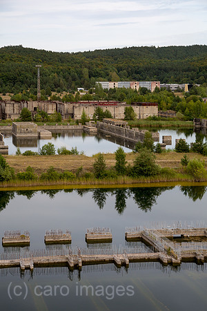 Polen, Pommern - Bauruine des Atomkraftwerk Zarnowiec