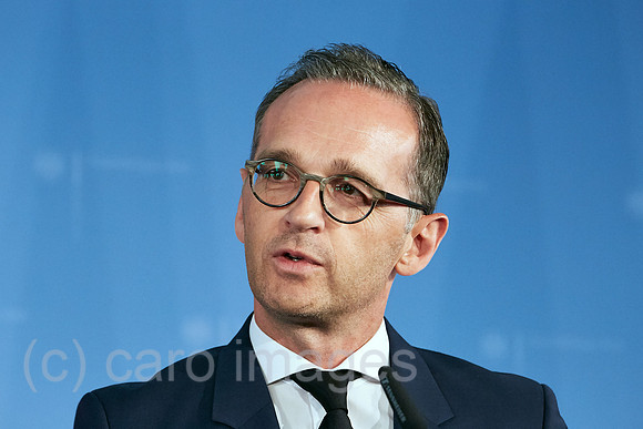 Berlin, Deutschland - Bundesaussenminister Heiko Maas.