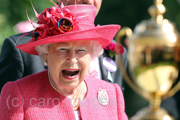 Royal Ascot, Portrait of HRH Queen Elizabeth the Second