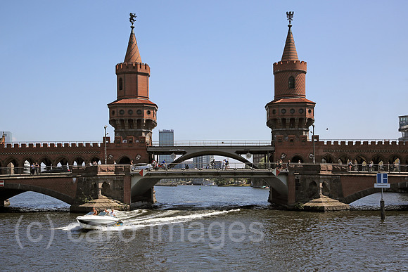 Berlin, Deutschland, die Oberbaumbruecke