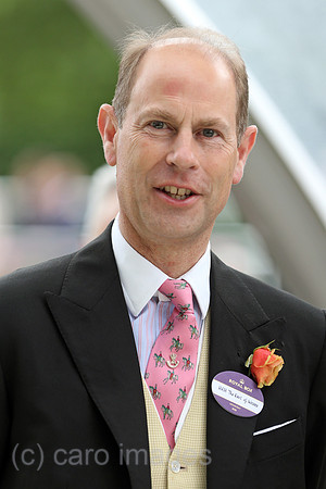 Royal Ascot, Portrait of Prince Edward, Earl of Wessex