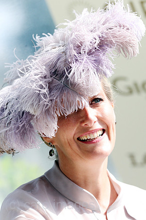 Royal Ascot, Grossbritannien, Portrait of HRH Sophie, The Countess of Wessex