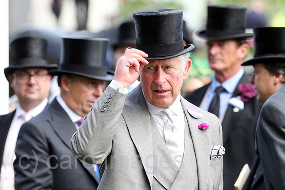 Royal Ascot, Portrait of Prince Charles