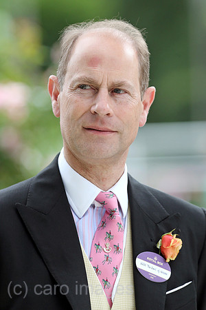 Royal Ascot, Portrait of Prince Edward, Earl of Wessex
