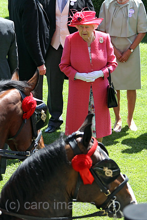 Royal Ascot, Portrait of HRH Queen Elizabeth the Second