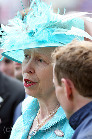 Royal Ascot, Grossbritannien, Portrait of HRH Princess Anne