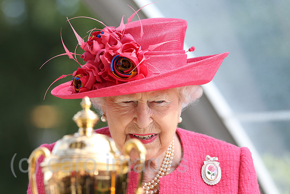 Royal Ascot, Portrait of HRH Queen Elizabeth the Second