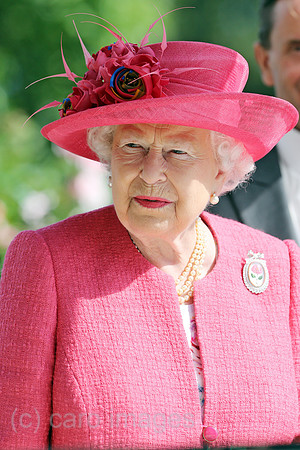 Royal Ascot, Portrait of HRH Queen Elizabeth the Second