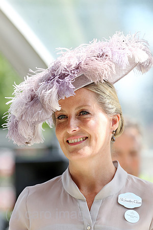 Royal Ascot, Grossbritannien, Portrait of HRH Sophie, The Countess of Wessex