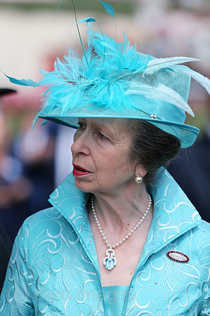 Royal Ascot, Grossbritannien, Portrait of HRH Princess Anne