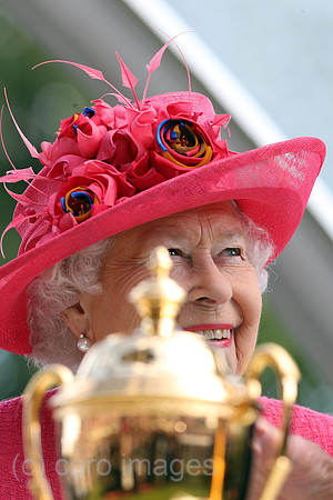 Royal Ascot, Portrait of HRH Queen Elizabeth the Second
