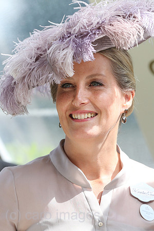 Royal Ascot, Grossbritannien, Portrait of HRH Sophie, The Countess of Wessex
